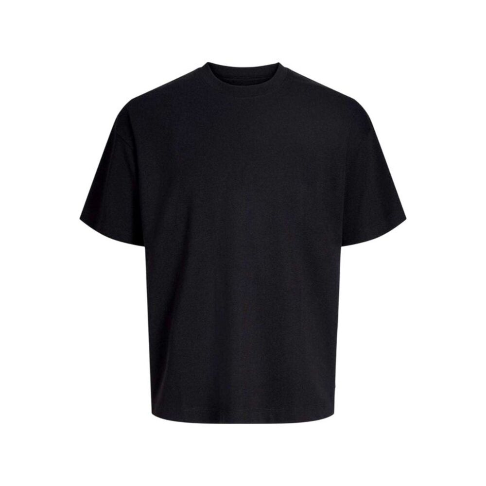 Jack And Jones Mens Barron Crew Neck Oversized T-Shirt / Black